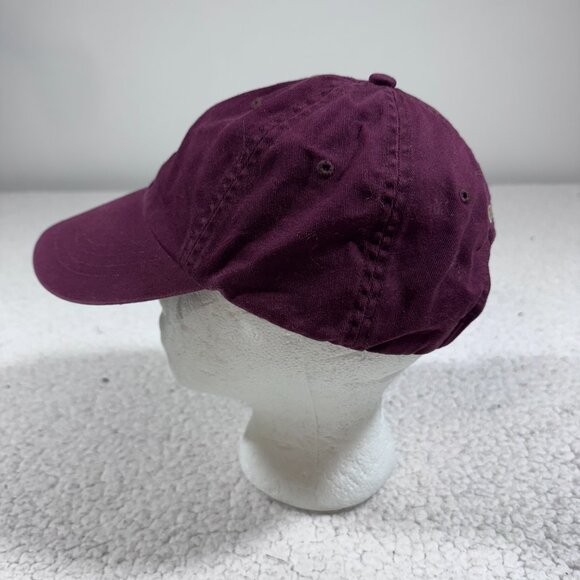 Polo Ralph Lauren Men's Classic Chino Sport Hat Ball Cap Burgundy - Picture 3 of 8